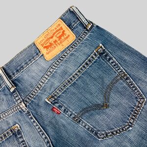 Levis 514 Jeans Mens Sz 32X32 Blue Faded Medium Wash Western Straight Leg Cotton